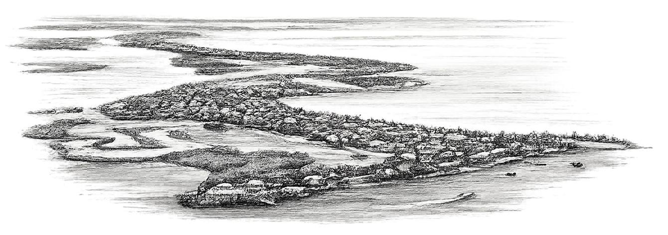 The Elements by Charisma Belize Location Sketch