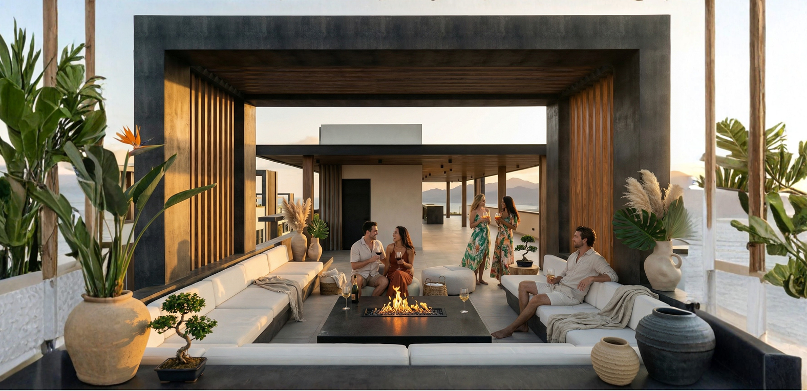 The Elements Luxury Condos For Sale Belize with Top Amenities Rooftop